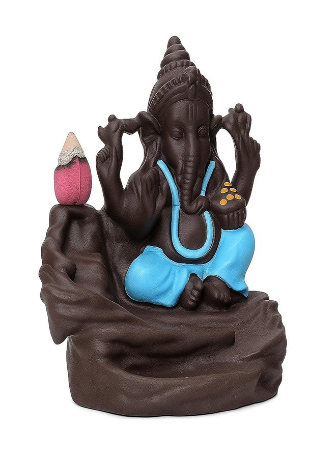 Archies Resin Ganesha Idol Decoration Items for Home Decor | Diwali Gifts/Ganesh Chaturthi/Car Dash Board/Laxmi Ganesh Murti/Ganpati Statue Showpiece - ARK301 - Image 1